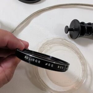 Soligor 55mm 85B Color Conversion Filter Japan with Case